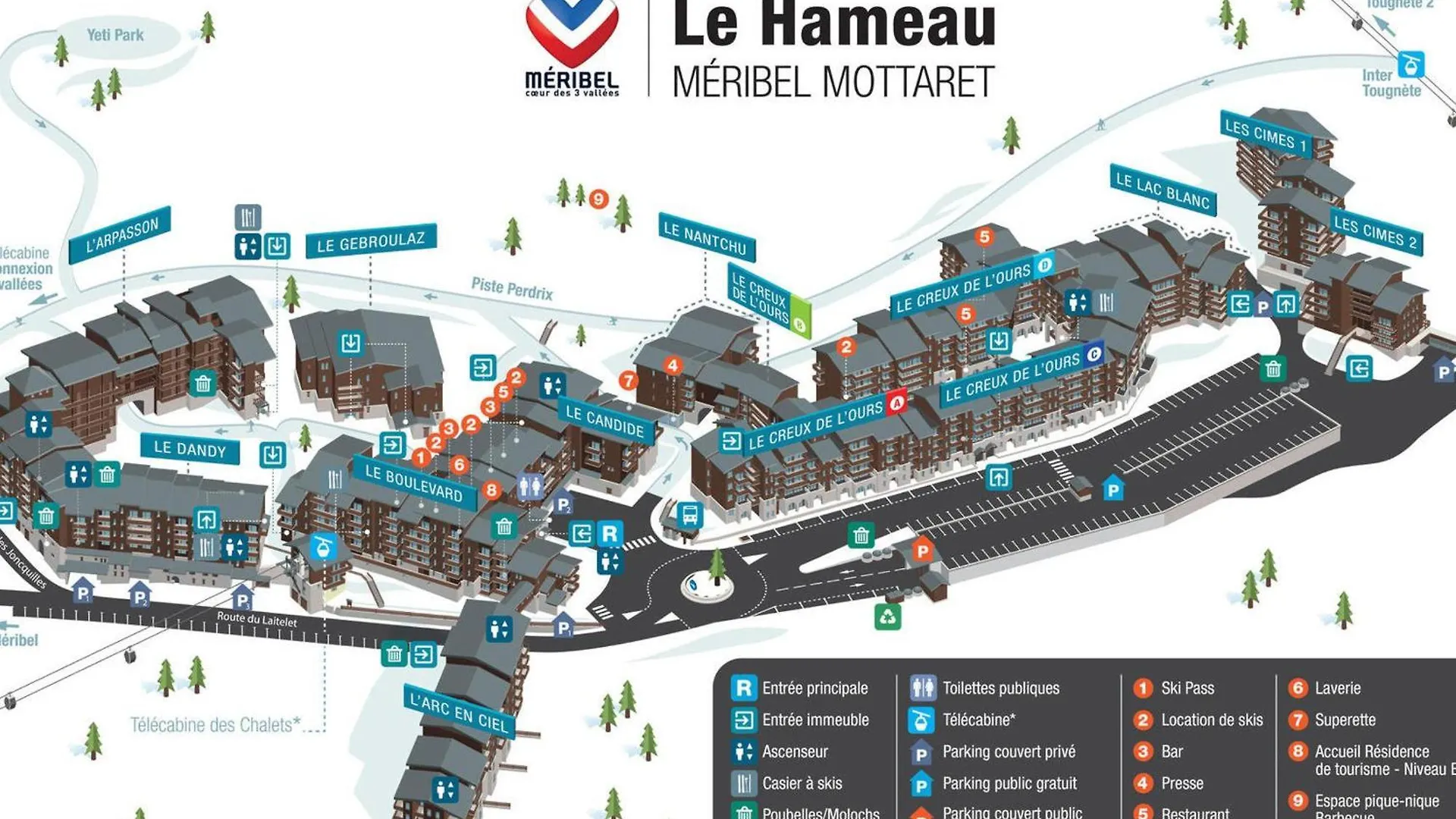 Apartment Appartement 2* Meribel 4 Pers, Balcon, Wi-Fi, Non-Fumeur - Fr-1-182-232 Les Allues